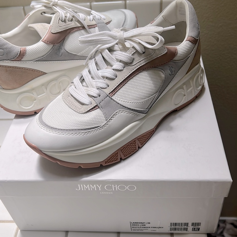 Like-New Jimmy Choo Landon Sneakers